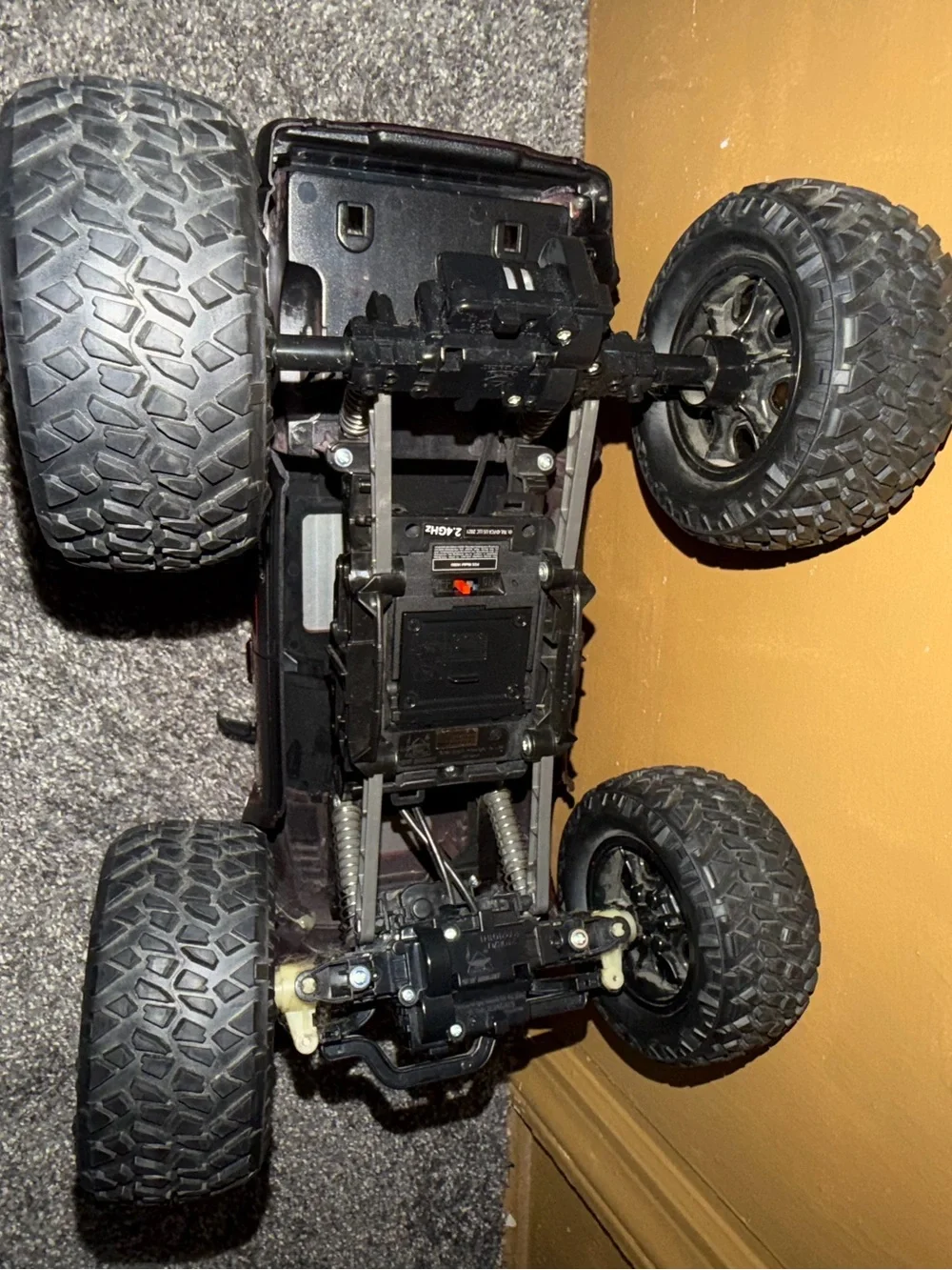 New Bright Dodge Ram 1:10 Scale Monster Truck RC Remote Control No Remote Used N